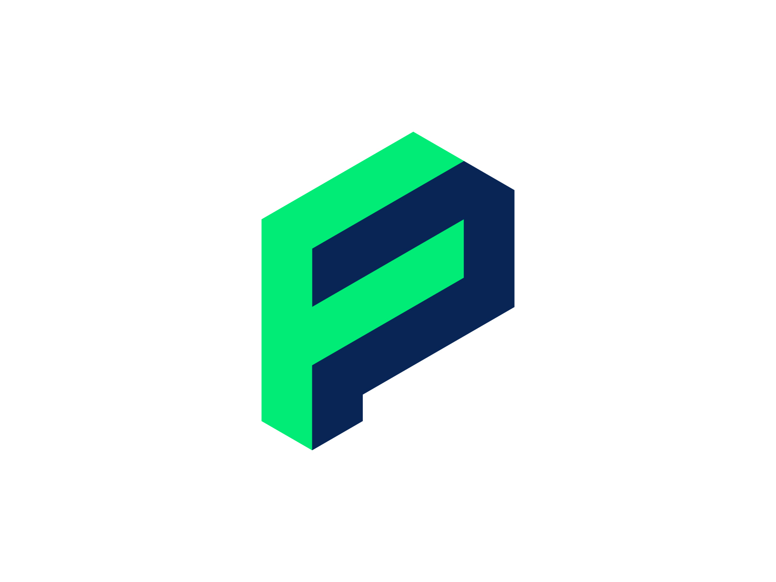 logo design, FP logo, by Logotogo on Dribbble