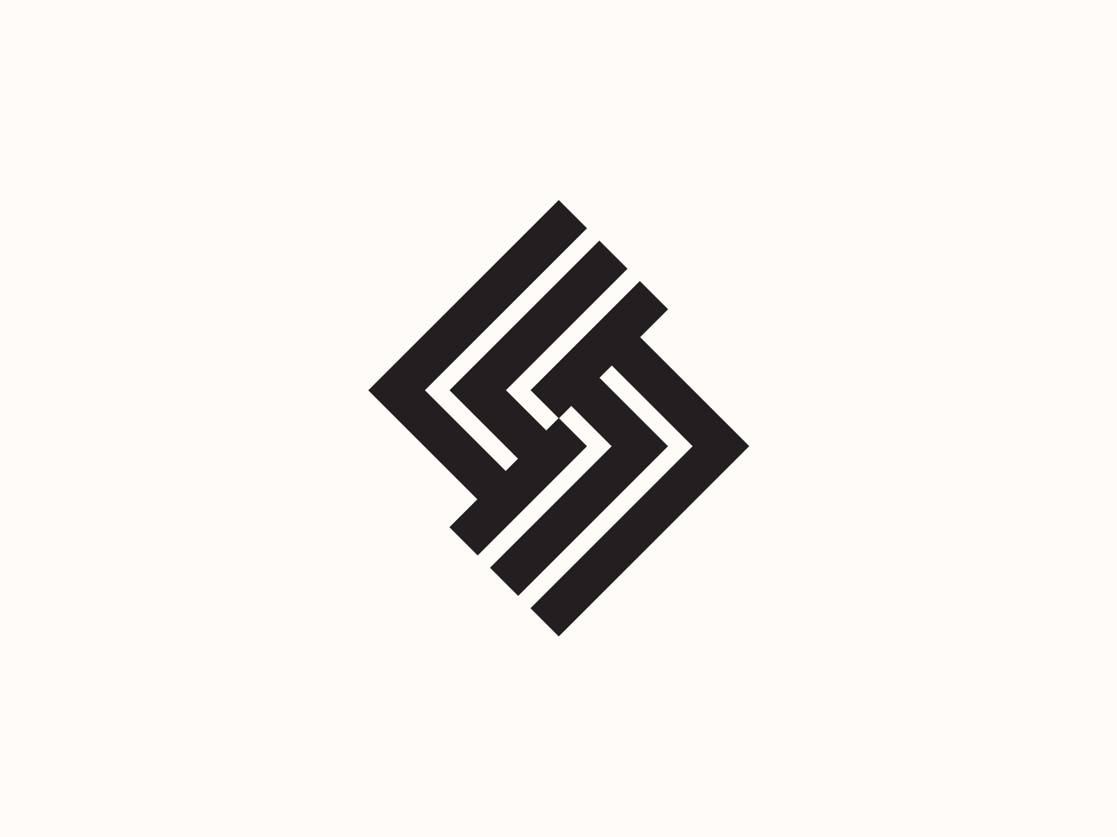 Letter S monogram logo by Logotogo on Dribbble