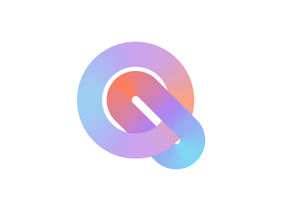 Unused letter Q logo design