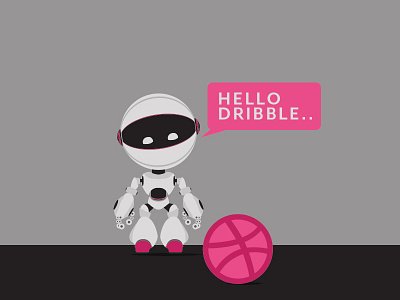 Hello Dribble debut dribble learning robot