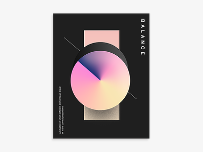 Balance angle balance baugasm black design gradient graphic graphicdesign minimal poster vector