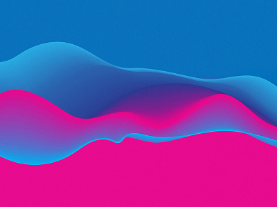 Wave adobe blue design flowing form free gradients graphic illustration pink