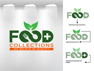 Food Logo Design abstract branding design food food collection food logo graphic design icon iconic illustration logo minimal modern professional typography unique vector