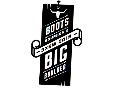 Big Boulder SXSW Swag Branding #3 austin branding cowboy spur sxsw texas