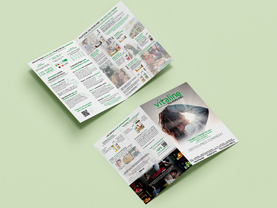 Vitaline - Starter Pack Brochure branding brochure graphic design print