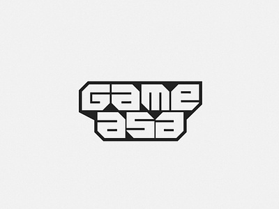 Gameasa - Game studio logo wordmark