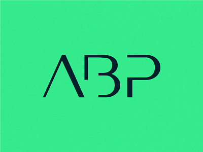 ABP abp branding design graphic design illustration isotype letter logo mark ui ux vector