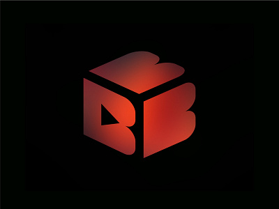 B cube b branding cube design graphic design illustration isotype letter logo mark ui ux vector