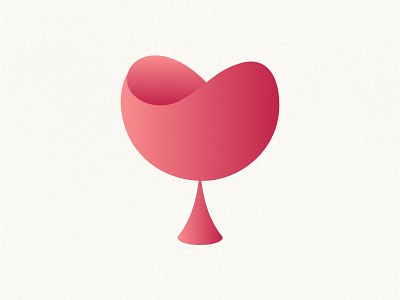 heart wine branding design graphic design heart illustration isotype logo mark ui ux vector wine