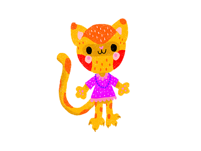 Gladys cat illustration