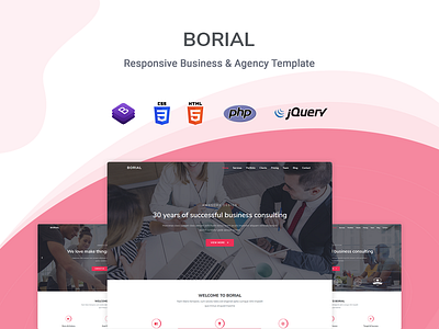 Borial - Business & Agency Template