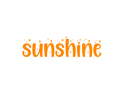 sunshine design graphic design logo typography