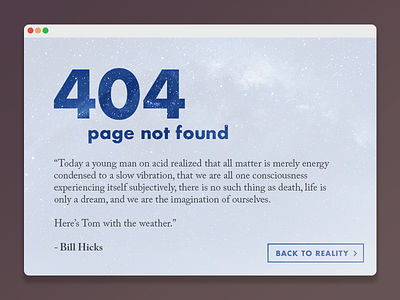 404 PAGE 008 404 dailyui page ui