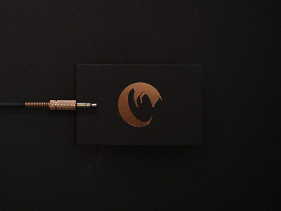 Dorine Fox animal illustration animal logo branding businesscard copper foil dj eskader foil stamp foil stamped fox foxy identity illustration logo logo design logomark monogram nightlife stationery typeface