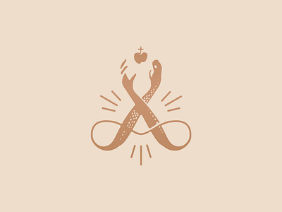 AERTS Paradijs (proposal) animal apple art beer branding eden engraving eskader hands identity illustration liquor logo logo design logomark loop monogram paradise snake stationery