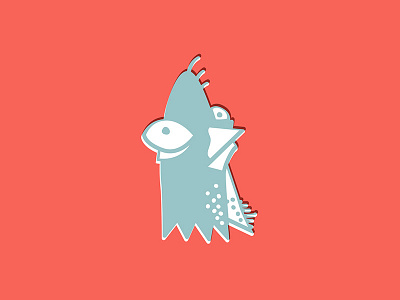 Pol & Boeuf beef boeuf character chicken illustration logo pol