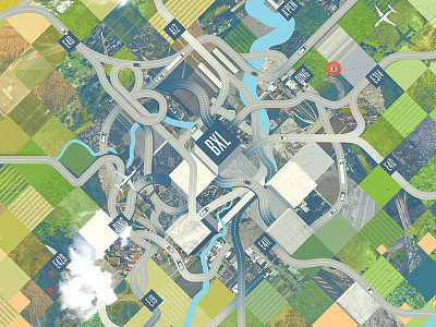 Belgorama: City aerial belgium belgorama birdsview cartography collage drone graphic map pattern seamless topography