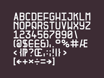 Plan-B Glyph set architects bold font branding custom font display font display type fibonacci font design golden ratio grid design grid logo grid system identity modernist monospaced monotype spiral typeface typogaphy