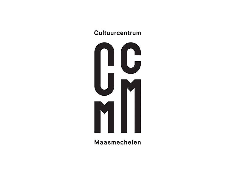 CCMM Identity - Logo cc center collateral cultural custom design custom font grid logo grid system identity letterlogo logo logomark maasmechelen modernism modular modular design print design stationery typeface typography