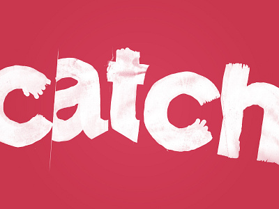 Catch of the Day bold bold font brand assets branding brush lettering catch daily type good type grotesque handlettering lettering modernist paint paint brush pen and ink reconstruction sansserif typogaphy wip workinprogress