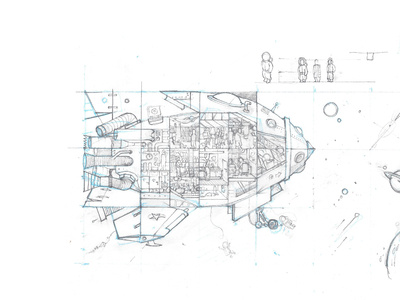 Storiebord — Space Theme