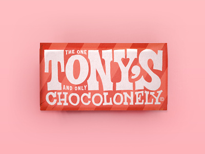 Tony's Chocolonely Redesign chocolate bar chocolate packaging food goofy hand lettering label lettering packaging print rebranding retro typogaphy vintage wrapper