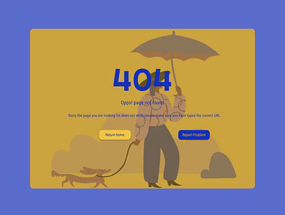 #DailyUI Day8 Design a 404 page. Does it suit the brand's style app design graphic design illustration productdesign ui ux