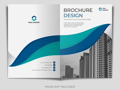 Brochure Cover Template Design background brochure concept cover dashboard design digital flyer graphic infographic interface layout leaflet marketing portfolio presentation slide template vector web