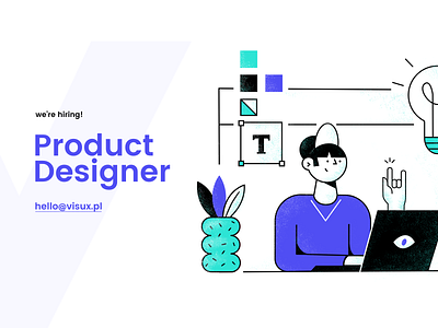 We're hiring app design illustration mobile ux web website