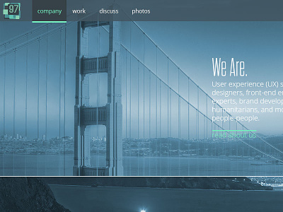 New Homepage homepage parallax