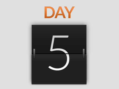 Calendar Day calendar gradient texture