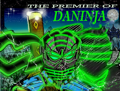DaNinja created in 2010 graphic design