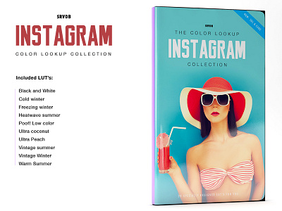 Instagram LUT Collection | Now Available after effects color grading creative market instagram lut photoshop srvdb