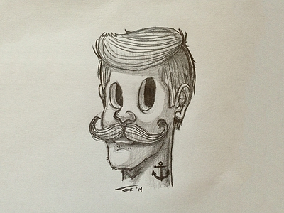 Rollie Fingers & his handlebar mustache by Alexander Miranda on Dribbble