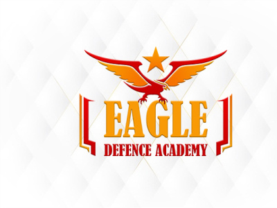 Logo Design (Eagle Defence Academy) branding design graphic design illustration logo vector