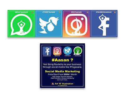 Social Media Design branding design graphic design illustration logo vector