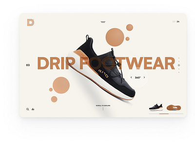 Concept E-commerce Site | Drip