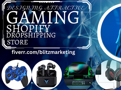 Shopify gaming dropshipping store