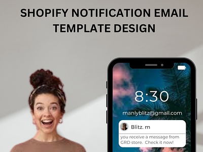 SHOPIFY NOTIFICATION EMAIL TEMPLATE DESIGN