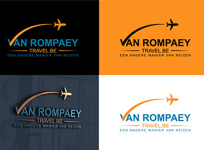 Logo Design | Travel Agency Logo Design app branding design graphic design illustration logo typography ui ux vector