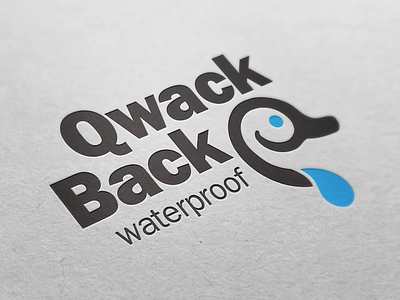 QwackBack Logo branding id logo logo mark mark visual identity