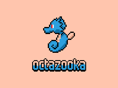 Octazooka horsea pixel pokemon