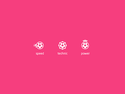 Pink Soccer football icon soccer sport