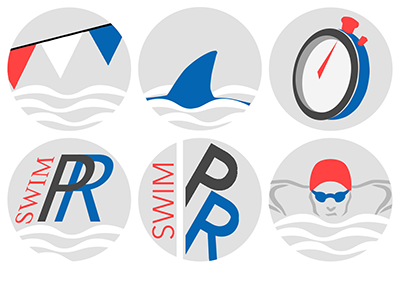 Swim App Icons icons swim