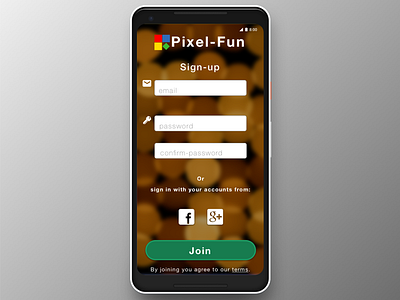 DailyUI Day 1 Signup