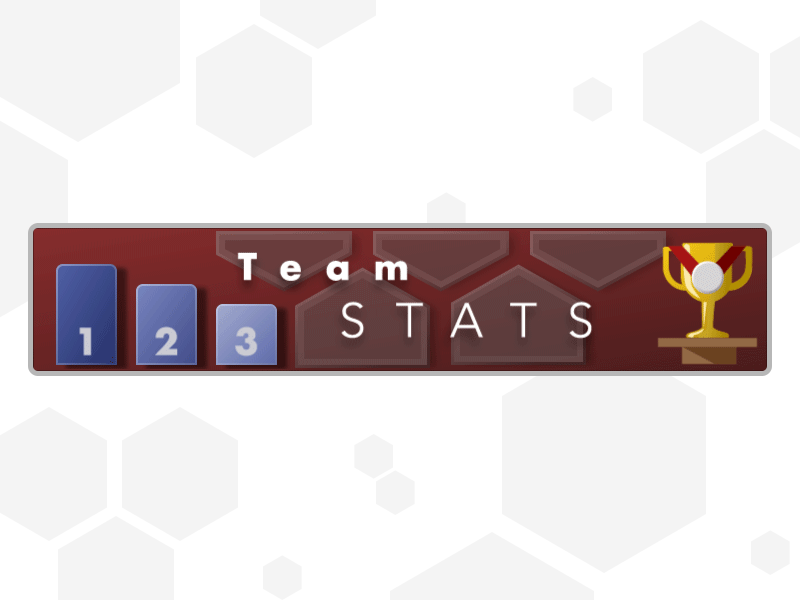 Team Stats Animation animated gif hex sports sports team team team stats trophy