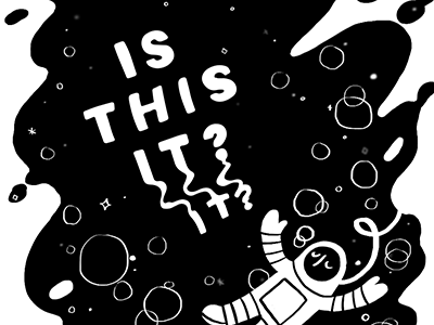 Is this it? hand lettering illustration lettering typography