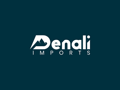 Denali Imports - Logo Design brand identity branding design graphic design identity imports logo vector