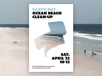 Beach Cleanup Poster