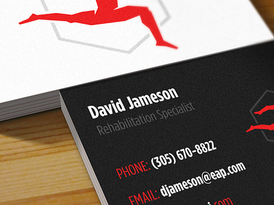 Elite Athlete's Performance - Business Card